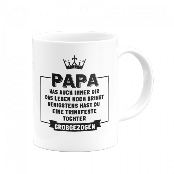 Tasse - Trinkfeste Kinder - Verschiedene Designs - [weiß]